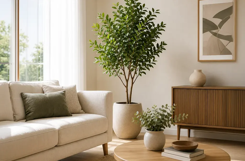 plantas artificiales para decorar tu casa